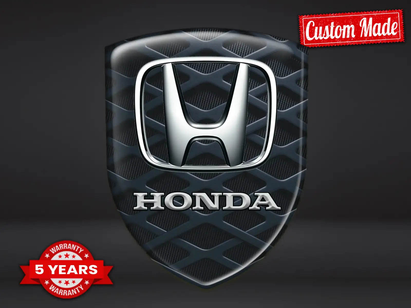 Honda Vinilos Traseros Autos Máximo Resistente Look Pro